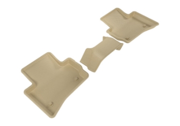 Picture of 3D MAXpider 2017-2020 Jaguar-Land Rover F-Pace-Range Rover Velar Kagu 2nd Row Floormats - Tan