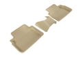 Picture of 3D MAXpider 2017-2019 Subaru Impreza-Crosstrek Kagu 2nd Row Floormats - Tan
