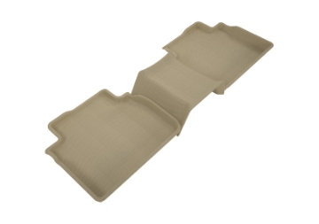 Picture of 3D MAXpider 2018-2020 Toyota Camry Kagu 2nd Row Floormats - Tan