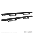 Picture of Westin Ford 1999-2016 F-250-350-450-550 Crew Cab HDK Stainless Drop Nerf Steps - Textured Black