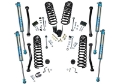 Picture of Superlift 18-20 Jeep Wrangler JL Unlimited - 4in Dual Rate Coil Lift Kit w- King 2-0 Shocks