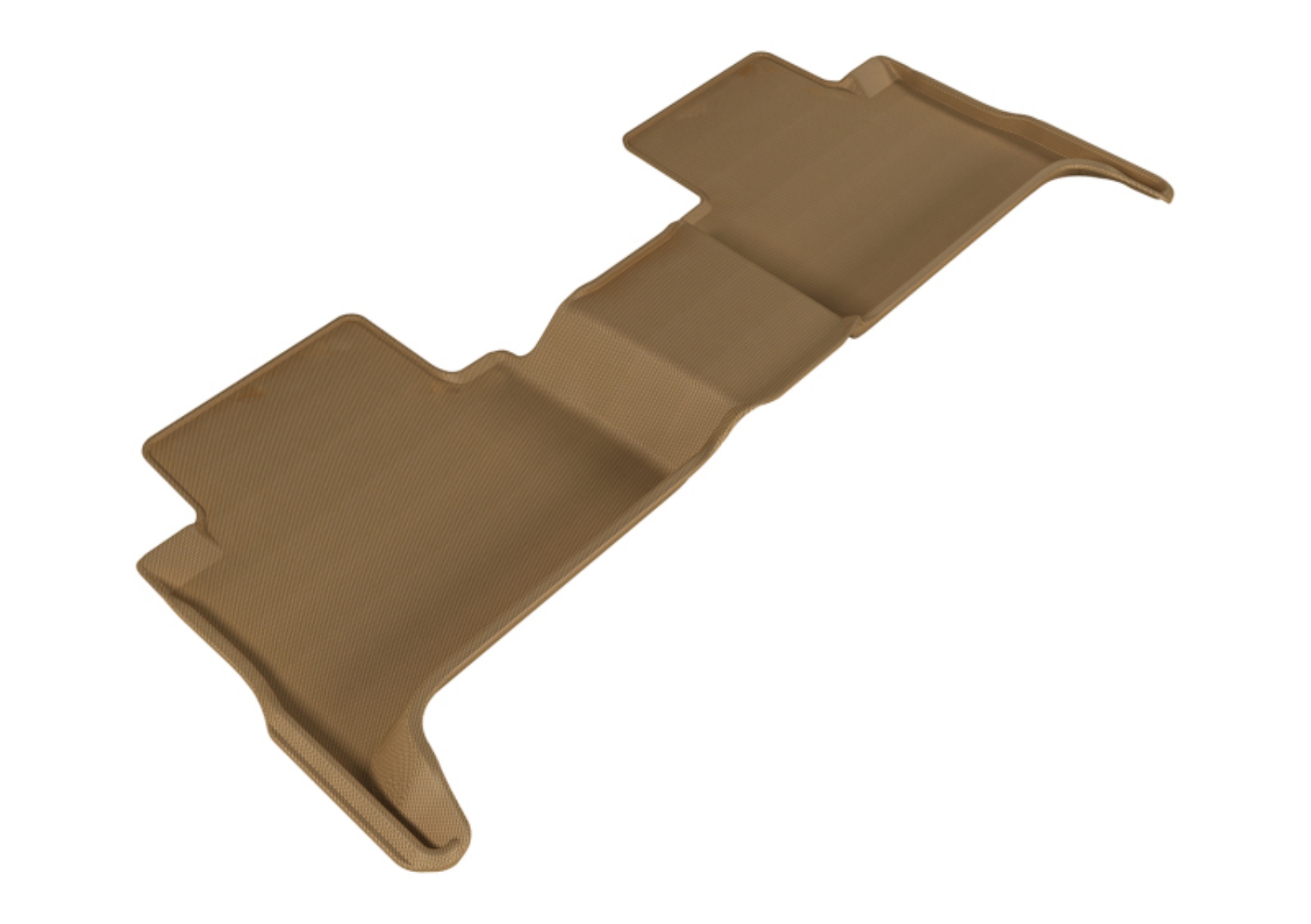 Picture of 3D MAXpider 2015-2020 Chevrolet-GMC Colorado-Canyon Crew Cab Kagu 2nd Row Floormats - Tan