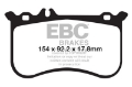 Picture of EBC 10-11 Mercedes-Benz CL550 5-5 AMG Sport Pkg Yellowstuff Front Brake Pads