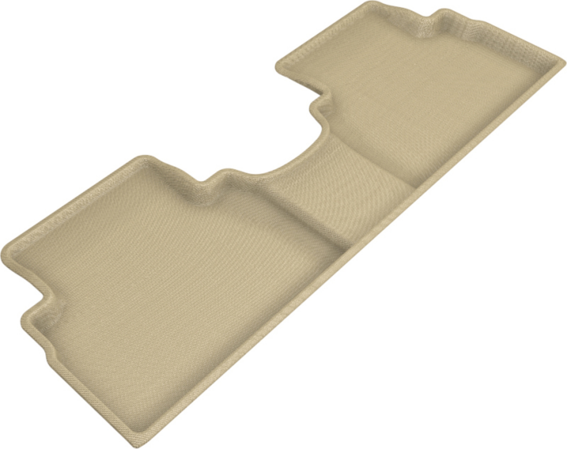 Picture of 3D MAXpider 2019-2020 Hyundai Santa Fe Kagu 2nd Row Floormats - Tan