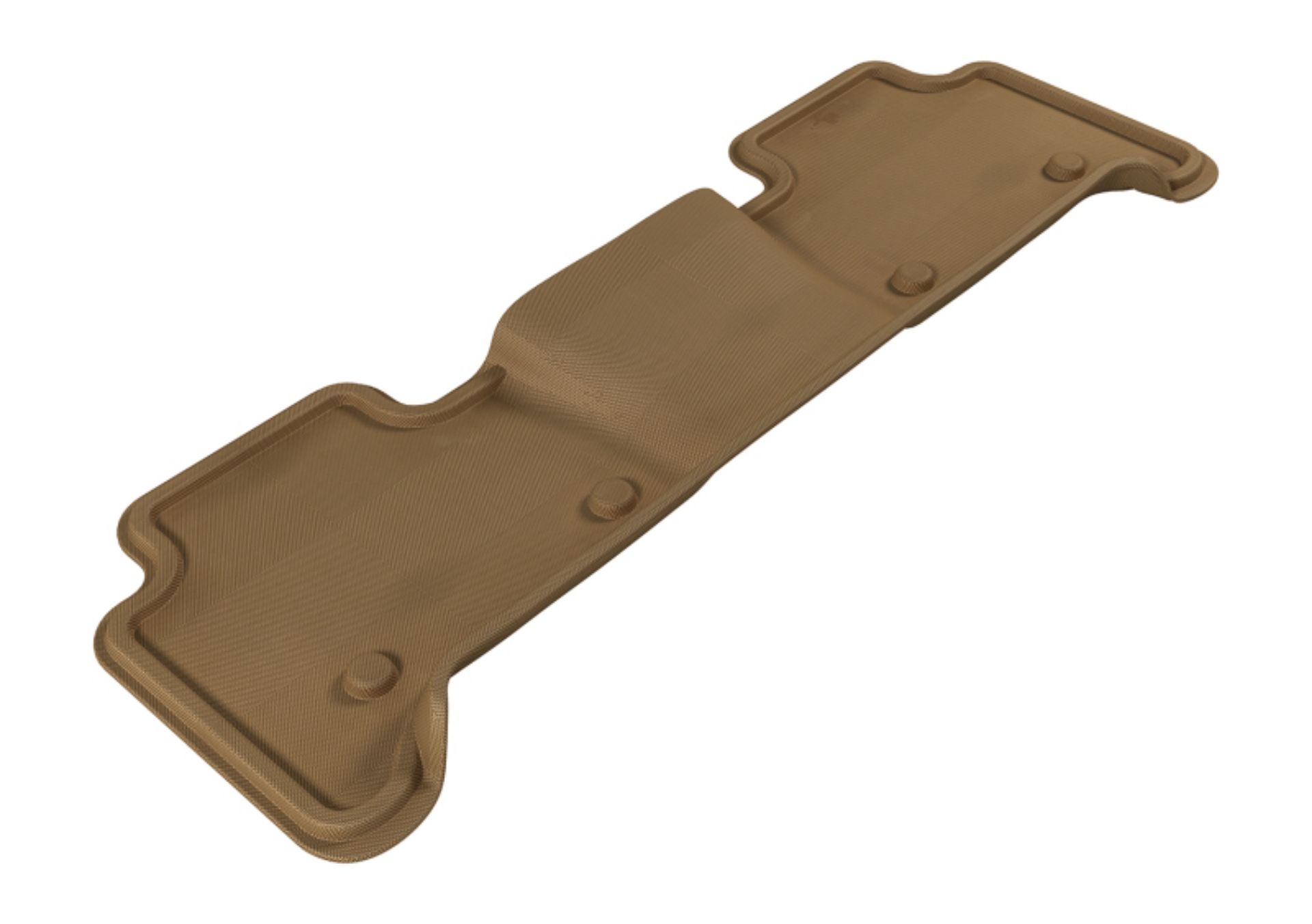 Picture of 3D MAXpider 2011-2020 Infiniti QX80-QX56 Kagu 2nd Row Floormats - Tan