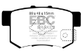 Picture of EBC 10-12 Acura RDX 2-3 Turbo Redstuff Rear Brake Pads