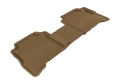 Picture of 3D MAXpider 2011-2013 Kia Sorento 7-Seats Kagu 2nd Row Floormats - Tan