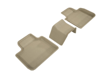 Picture of 3D MAXpider 2018-2019 BMW 6 Series Gran Turismo Kagu 2nd Row Floormats - Tan