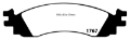 Picture of EBC 10-12 Ford Taurus 3-5 Twin Turbo SHO Redstuff Front Brake Pads
