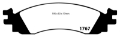 Picture of EBC 10-12 Ford Taurus 3-5 Twin Turbo SHO Redstuff Front Brake Pads