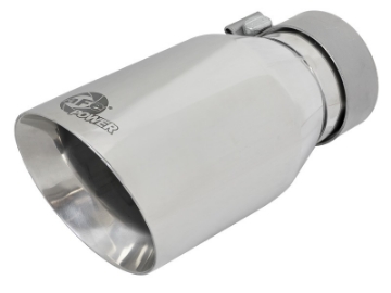 Picture of aFe Rebel Series 3in 409 SS Cat-Back Exhaust w- Polish Tips 17-20 Ford F-250 V8 6-2L