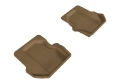 Picture of 3D MAXpider 2005-2012 Porsche 911 997 Kagu 2nd Row Floormats - Tan