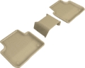 Picture of 3D MAXpider 2019-2019 Porsche Cayenne Kagu 2nd Row Floormats - Tan