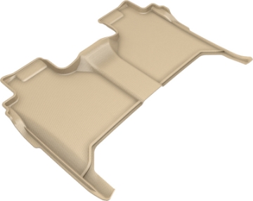 Picture of 3D MAXpider 2019-2020 GMC-Chevrolet Sierra 1500-Silverado 1500 Kagu 2nd Row Floormats - Tan