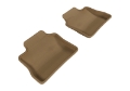 Picture of 3D MAXpider 2010-2016 Porsche Panamera Kagu 2nd Row Floormats - Tan