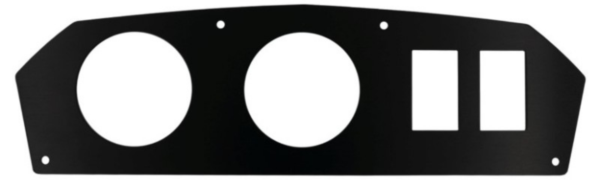 Picture of Autometer CAN-AM 12-18 Maverick - 10-20 2 Gauge and 2 Switch Dash Panel Fits 2-1-16in Gauges