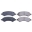 Picture of Power Stop 2018 Jeep Wrangler JK Front Z16 Evolution Ceramic Brake Pads