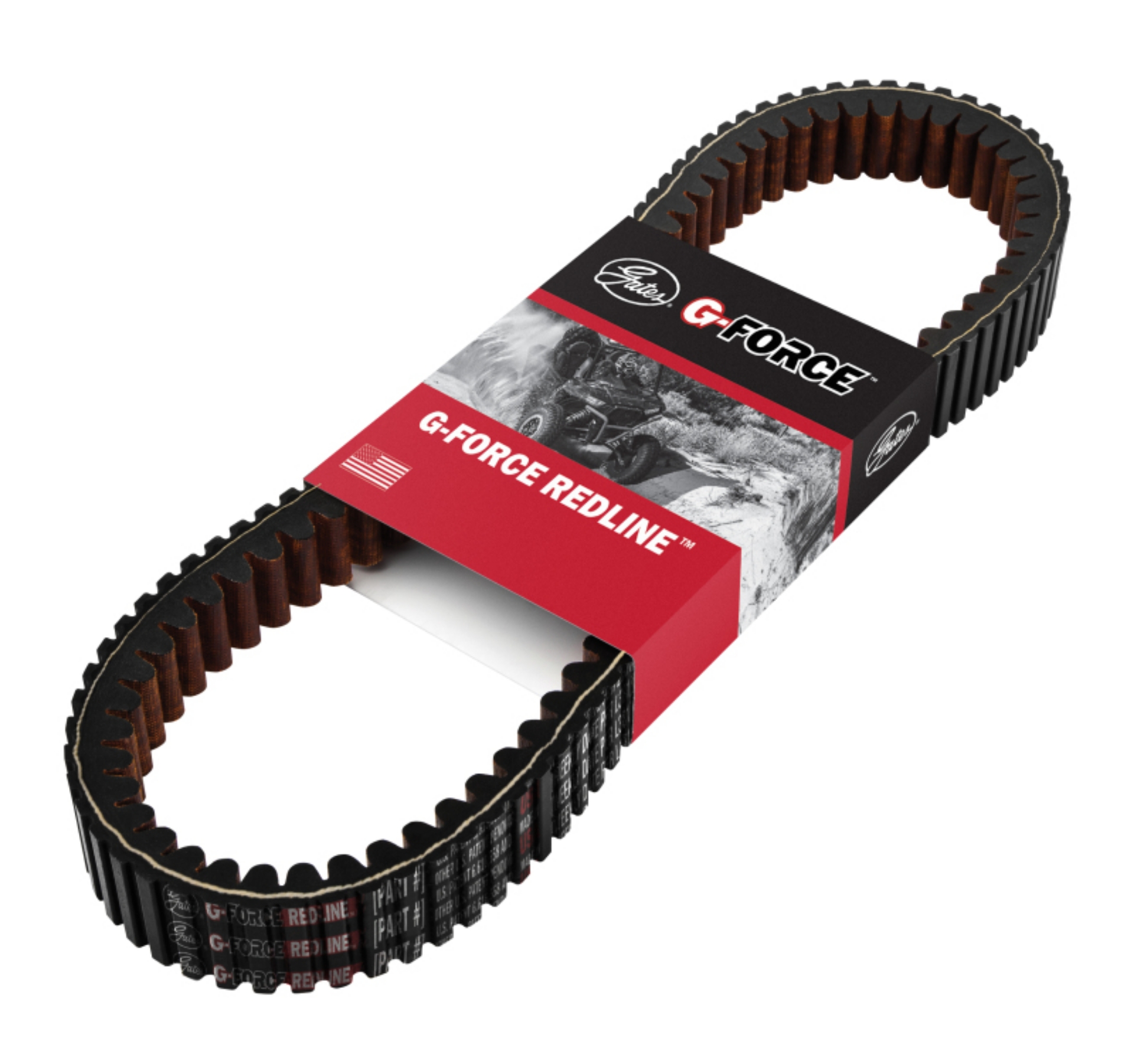 Picture of Gates 2018-20 Polaris RZR Turbo 925cc G-Force RedLine CVT Belts