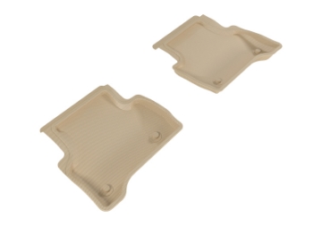 Picture of 3D MAXpider 2017-2020 Jaguar XE Kagu 2nd Row Floormats - Tan