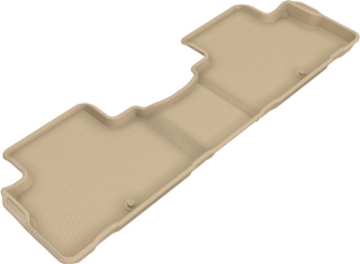 Picture of 3D MAXpider 2020 Hyundai Palisade Kagu 2nd Row Floormats - Tan