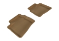 Picture of 3D MAXpider 2007-2010 Hyundai Elantra Kagu 2nd Row Floormats - Tan