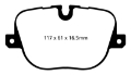 Picture of EBC 10-12 Land Rover Range Rover 5-0 Supercharged Greenstuff Rear Brake Pads