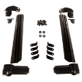 Picture of Rugged Ridge 07-18 Jeep Wrangler JK Elite Fast Track Windshield Light Bar Mount w-o Crossbar