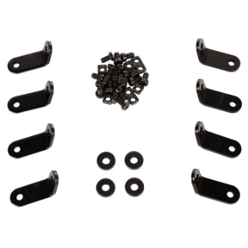 Picture of Rugged Ridge 07-18 Jeep Wrangler JK Elite Fast Track Windshield Light Bar Mount w-o Crossbar