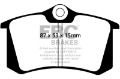Picture of EBC 10-13 Audi A3 2-0 TD Greenstuff Rear Brake Pads