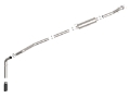 Picture of aFe Vulcan Series 3-5in 409 SS Cat-Back Exhaust 13-19 Ford Transit V6 3-5L TT w- Black Tips