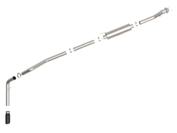 Picture of aFe Vulcan Series 3-5in 409 SS Cat-Back Exhaust 13-19 Ford Transit V6 3-5L TT w- Black Tips