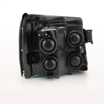 Picture of ANZO 2003-2006 Cadillac Escalade Crystal Headlight Black Amber