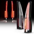 Picture of ANZO 2007-2014 Cadillac Escalade Led Taillights Red-Clear