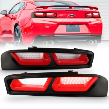 Picture of ANZO 2016-2018 Chevrolet Camaro L-E-D T-L Red-Clear