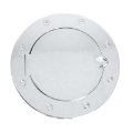 Picture of Rugged Ridge 07-18 Jeep Wrangler JK Stainless Steel Non-Locking Gas Cap Door
