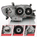 Picture of ANZO 2007-2009 Toyota Camry Projector Headlight Black Amber