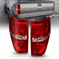 Picture of ANZO 2009-2014 Ford F-150 Euro Taillight Red-Clear W-O Bulb
