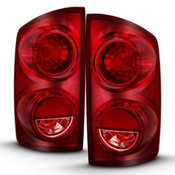 Picture of ANZO 2007-2009 Dodge Ram 1500 Tail Light Red Lens OE
