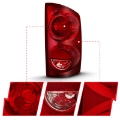 Picture of ANZO 2007-2009 Dodge Ram 1500 Tail Light Red Lens OE
