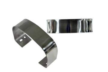 Picture of Rugged Ridge 76-95 Jeep CJ - Jeep Wrangler Stainless Steel Rear Bumperettes