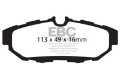 Picture of EBC 10-14 Ford Mustang 3-7 Ultimax2 Rear Brake Pads