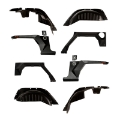 Picture of Rugged Ridge XHD Armor Fenders and Liner Kit 07-18 Jeep Wrangler JKU 4-Door