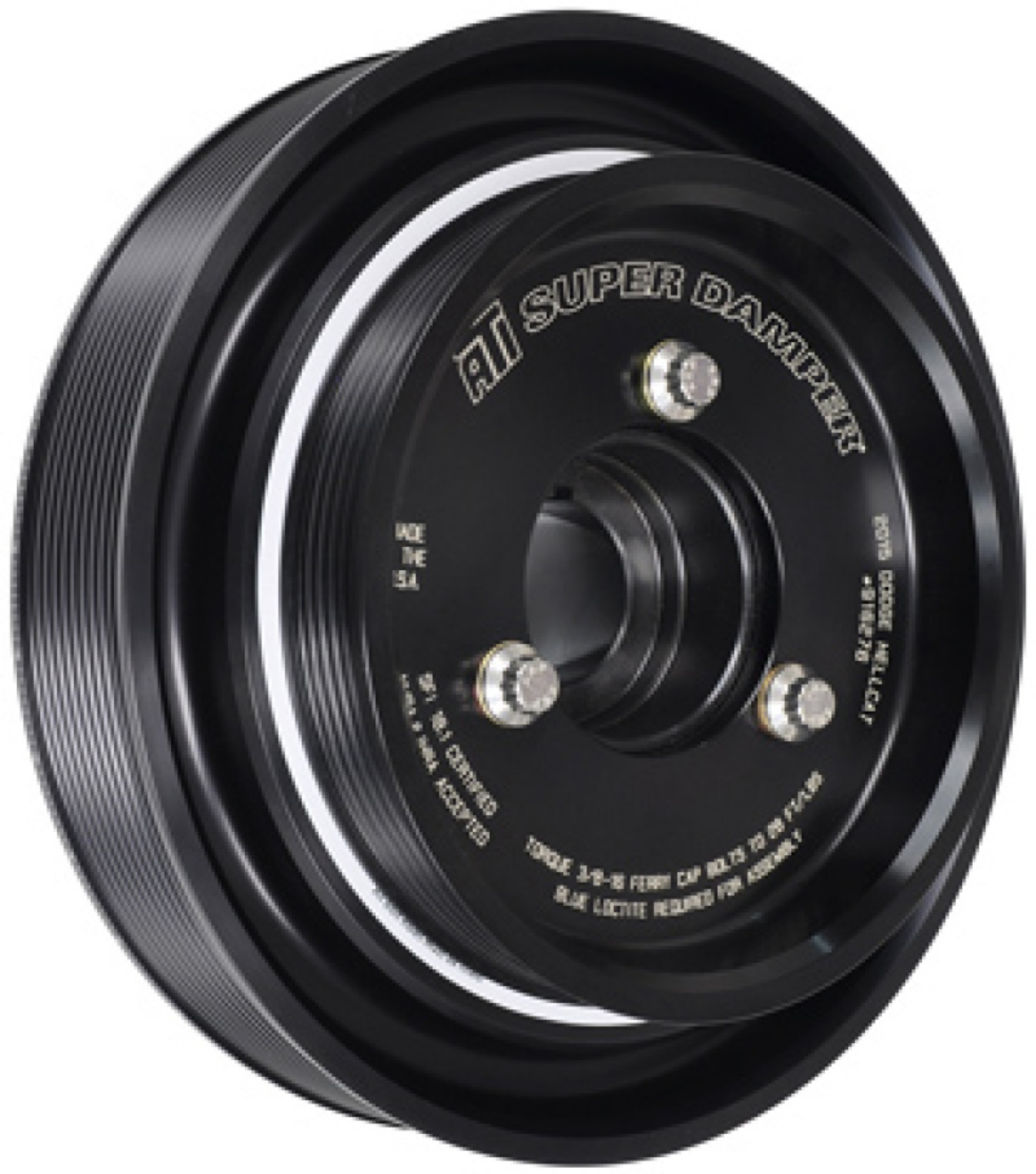 Picture of ATI Damper - 7-074in - Steel - Chrysler B V8 - 361-440 - OEM Frt - 3 Ring