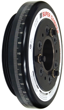 Picture of ATI Damper - 7-074in - Alum - Honda D - 4 Grv Rear Aluminum Pulley - 10 Percent Underdrive