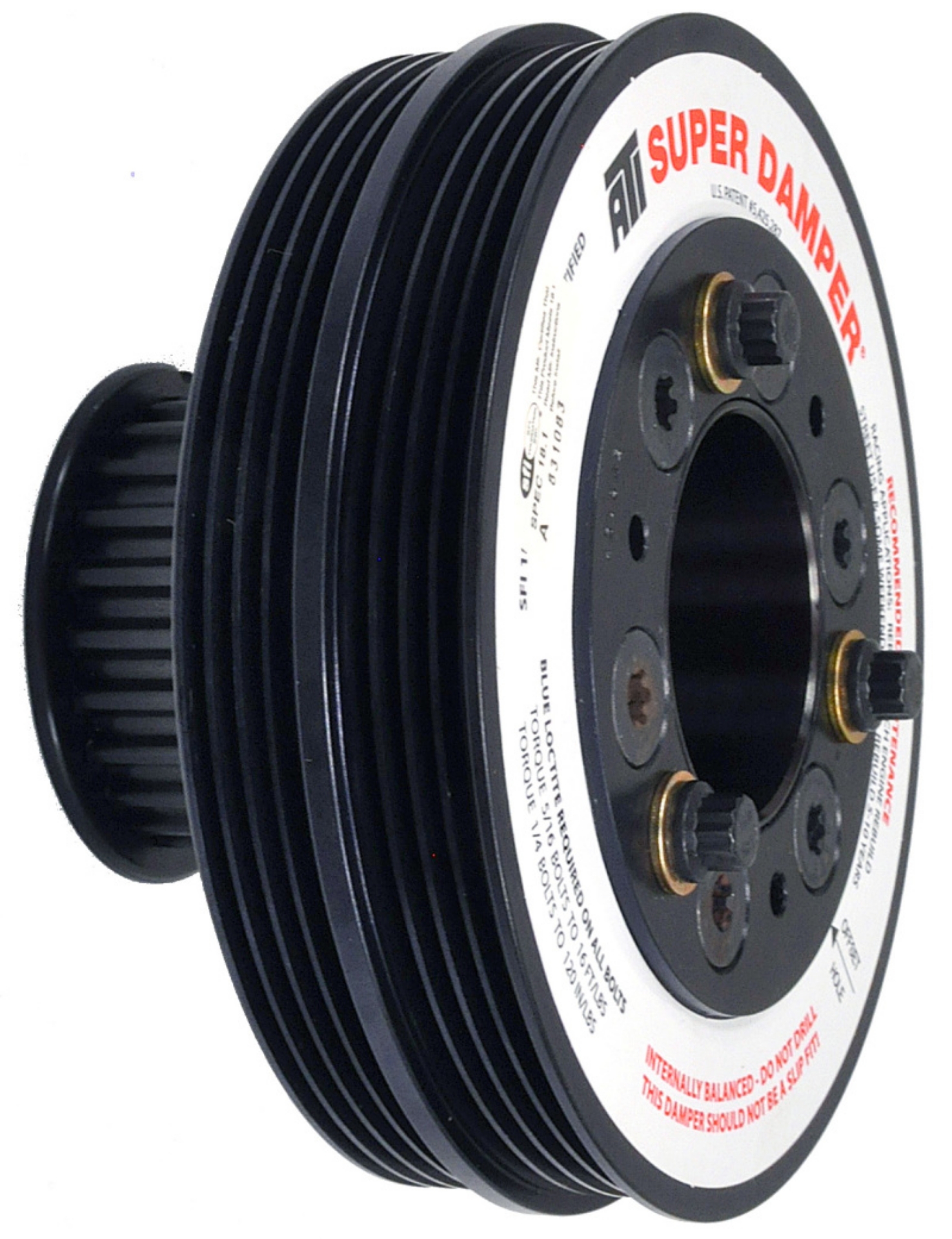 Picture of ATI Damper 94-05 Miata 1-8L 5-67in 4 Grv - 1Pc Belt Guide w-o Trigger Wheel 916885BG1 Included