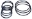 Picture of ATI Elastomer Kit - 3 Ring - 7 - w-80-80-80