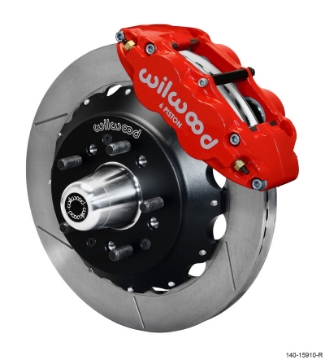 Picture of Wilwood Narrow Superlite 6R Front Big Brake Kit 12-88in GT Competition Series Rotor - Red