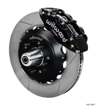 Picture of Wilwood Narrow Superlite 6R Front Big Brake Kit 14-00in GT competition Series Rotor - Black