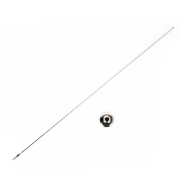Picture of Rugged Ridge 97-06 Jeep Wrangler TJ-LJ Stainless Steel Antenna Mast & Base