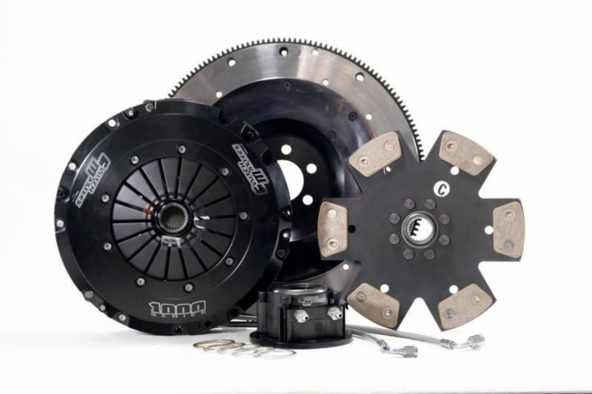 Picture of Clutch Masters 14-18 BMW F80 M3-F82 M4 S55 6-Speed FX1000 Race Twin Disc Clutch Kit w-o Flywheel